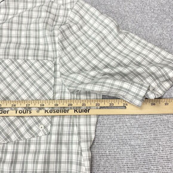 Alaskan Hardgear Duluth Shirt Mens Medium Gray Mountain Stream Vented Hiking - Picture 11 of 16